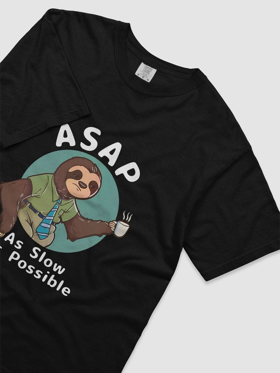 Sloth Business Chic Coffee T-Shirt product image (3)