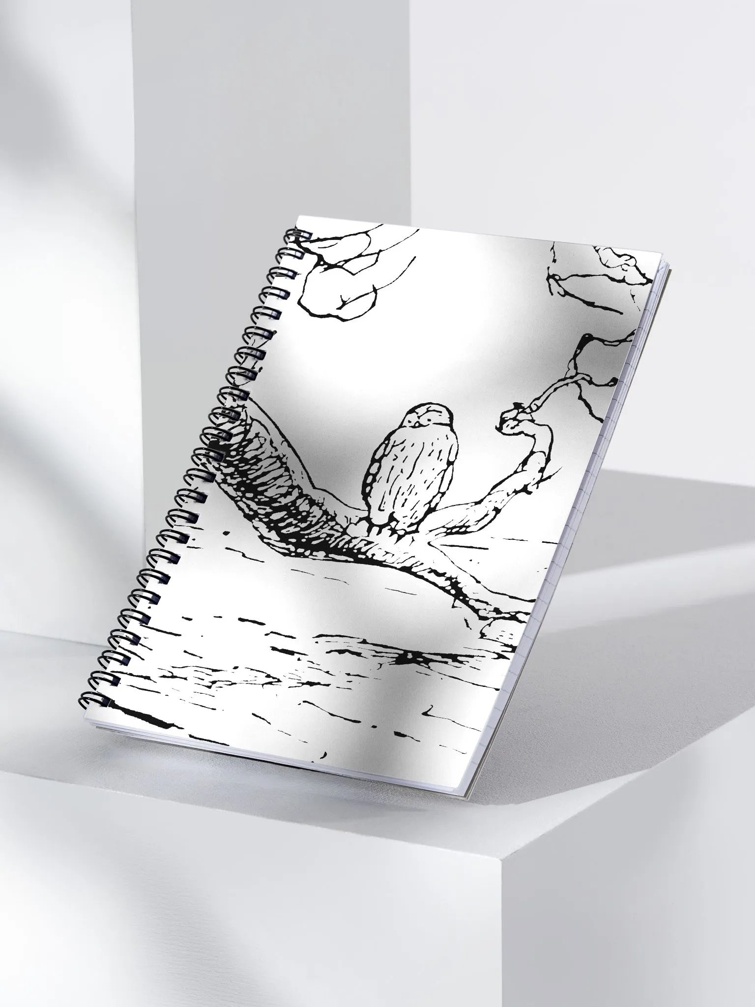 Owl Spiral Notebook product image (4)