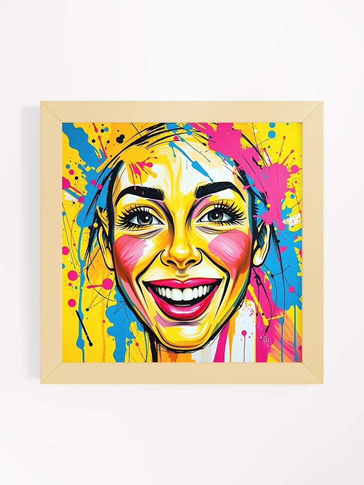 Vibrant Smiles Framed Poster product image (7)