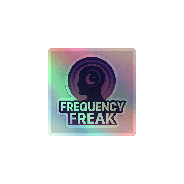 FREQUENCY FREAK — Sound Seeker Sticker product image (1)