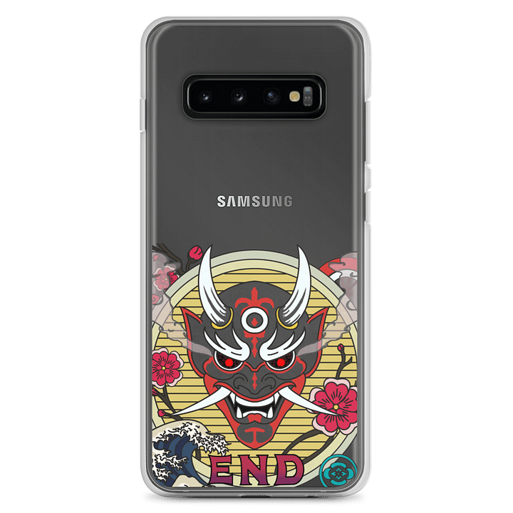 Demon Mask Zen Samsung® Clear Case product image (1)