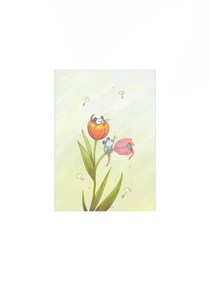 Tulip Nap Possum Print product image (2)