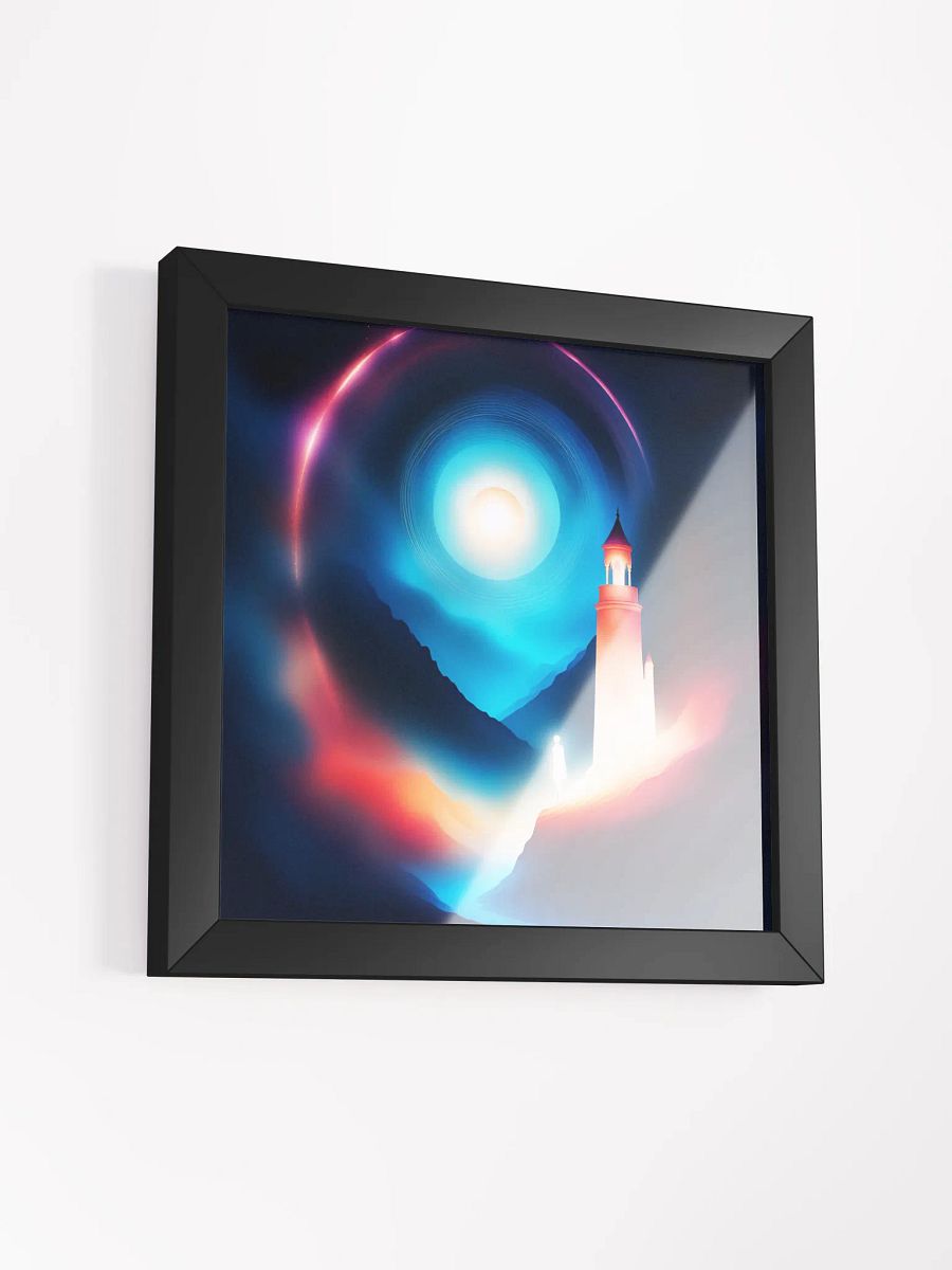 Illuminated Through Suffering - Framed High-Quality Matte Poster product image (3)