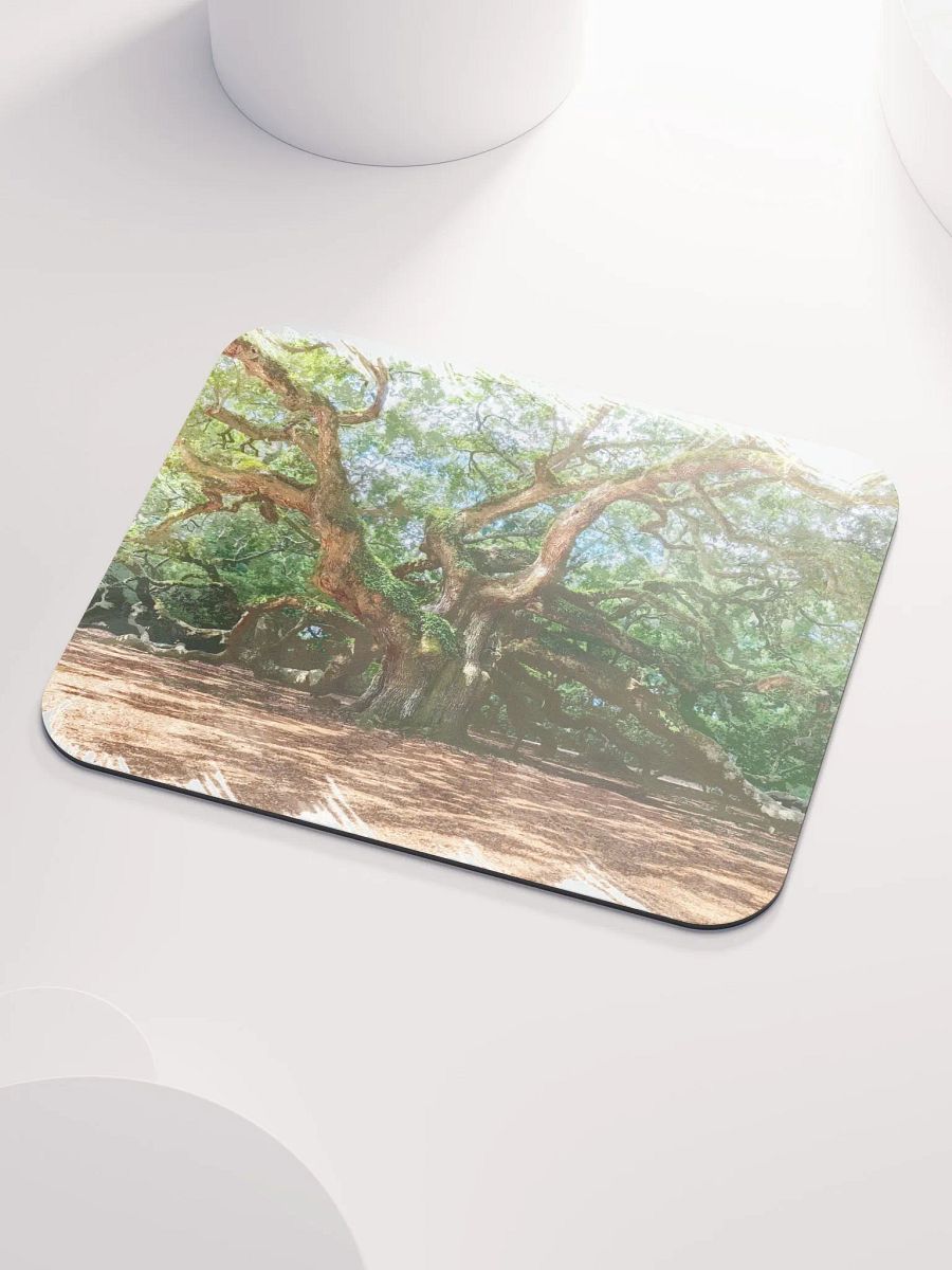 The Angel Oak of Charleston, SC Watercolor Mousepad product image (3)