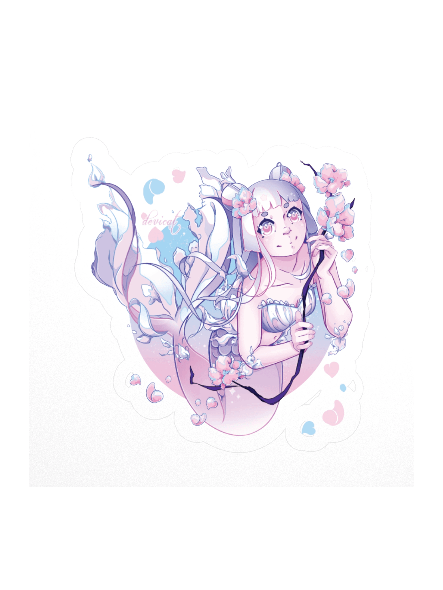 Sticker • CandiCat Mermaid • 2025 product image (2)