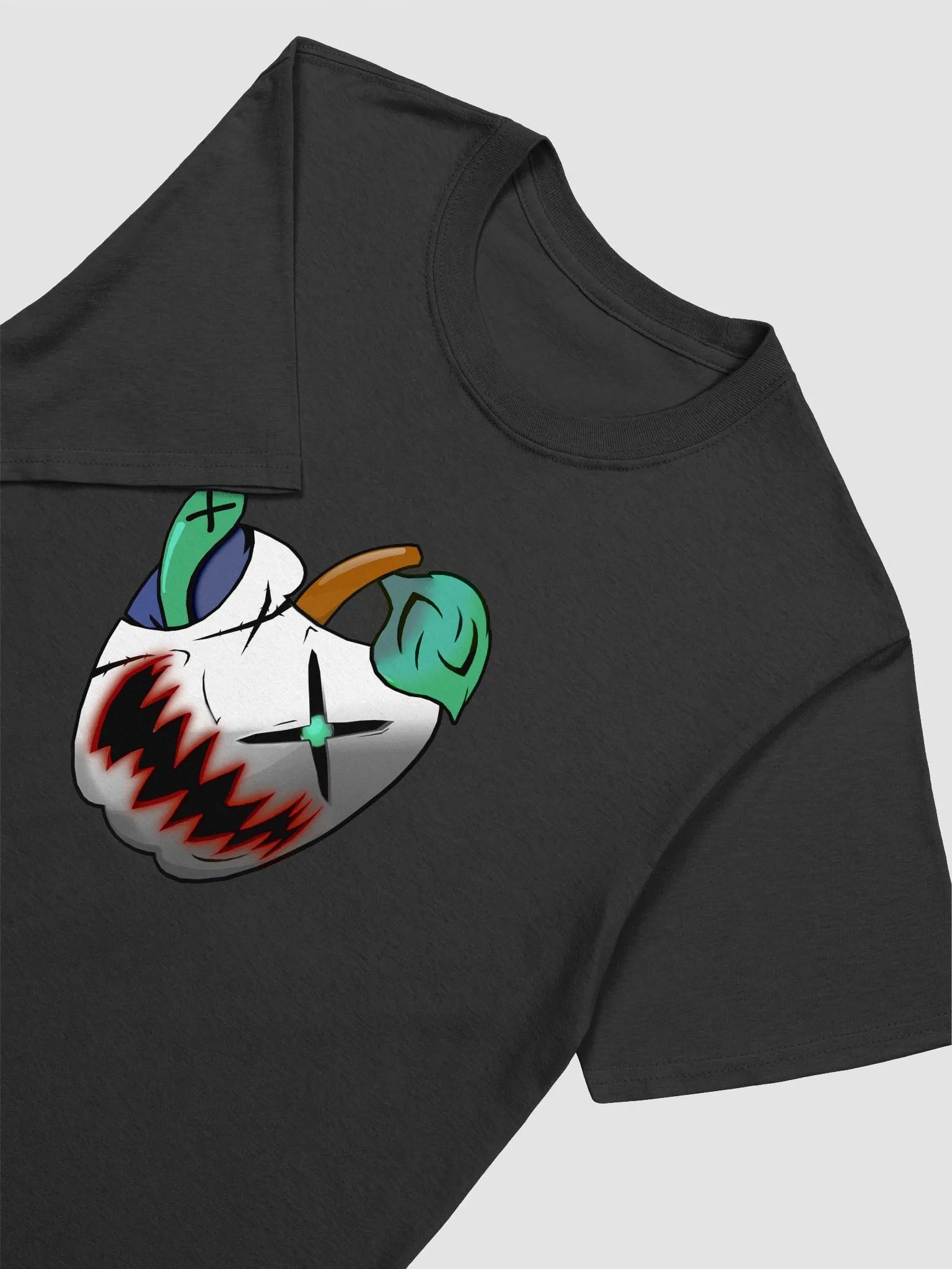 Straightedge Monster Apple Prince Logo Gildan Unisex Softstyle Tee product image (15)