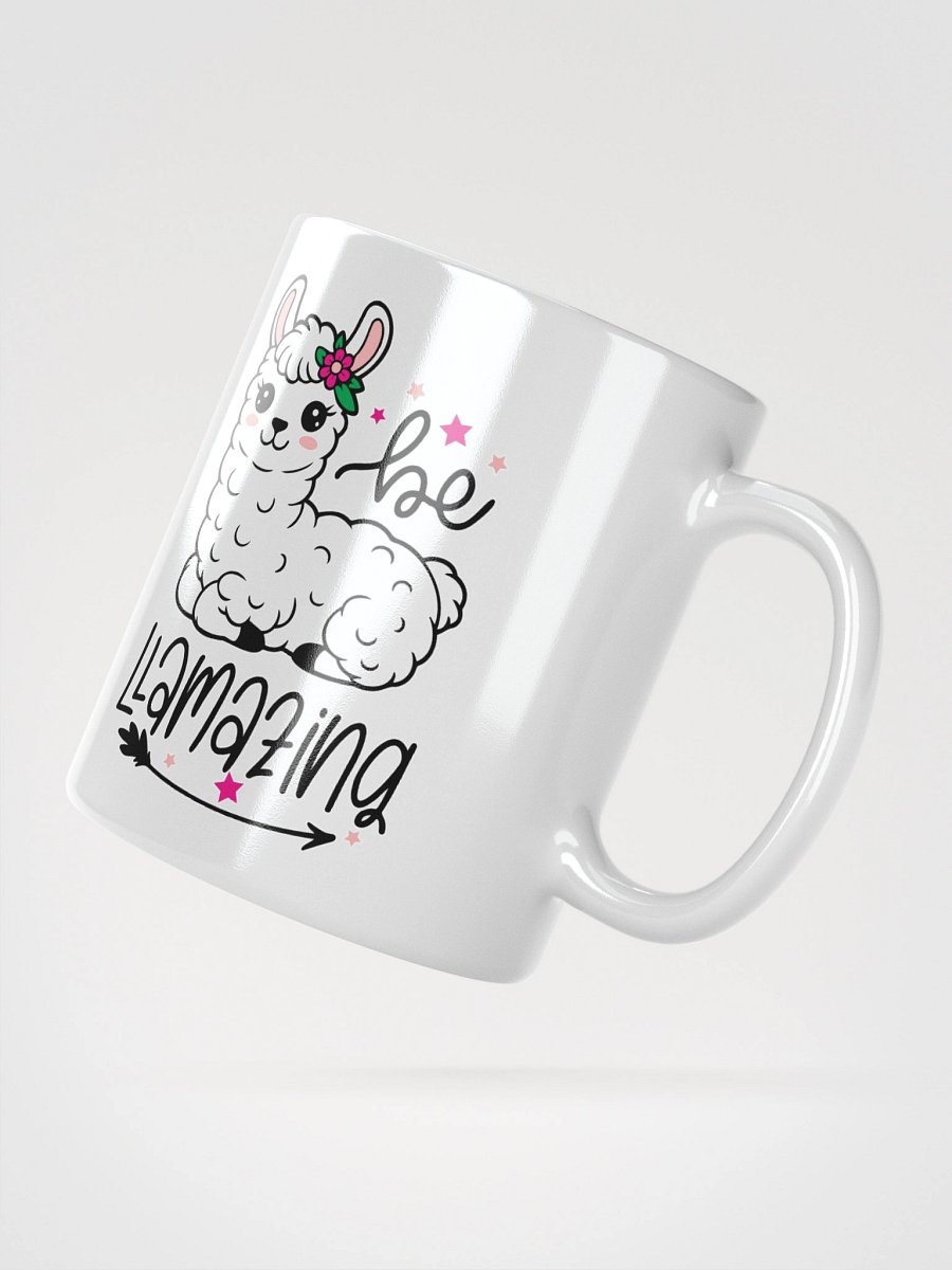 Llamazing White Glossy Mug product image (2)