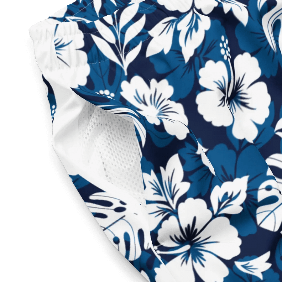 Hawaiian Tropical Hibiscus Flower Swimming Trunks product image (2)