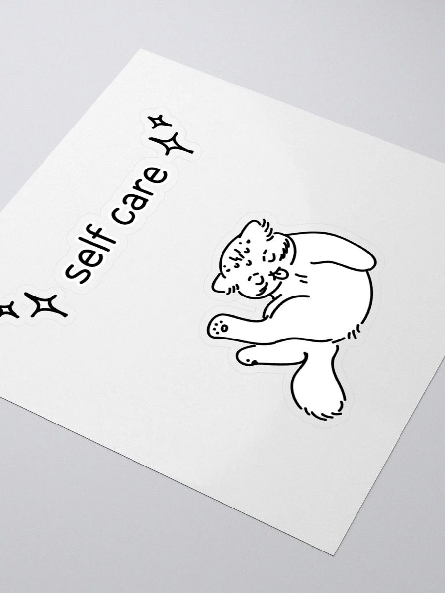 Self Care Manul - Sticker product image (8)