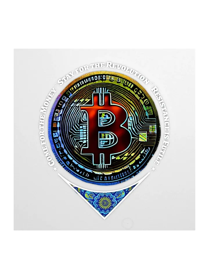 Crypto Revolution Kiss-Cut Stickers product image (1)