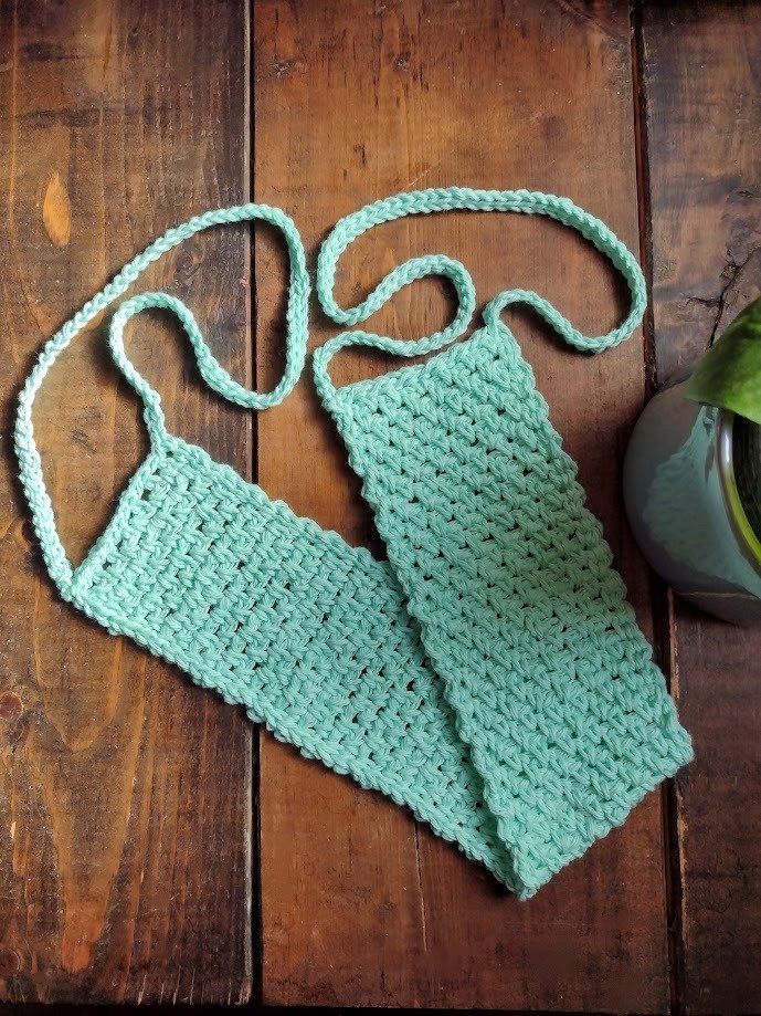 Crochet No-Sew Back Scrubber (PDF Pattern Only) product image (2)