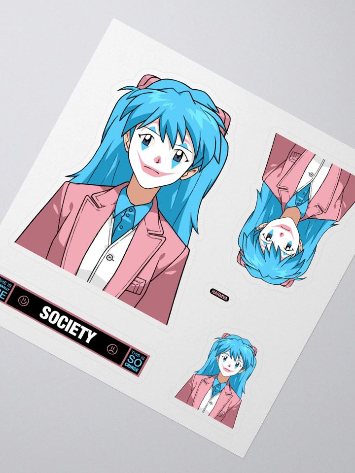 Woker Trans SOCIETY Stickers product image (2)