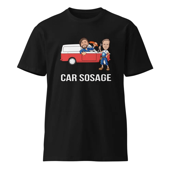 Car Sosage T-shirt Ice Cream Van Unisex Premium T-shirt product image (1)
