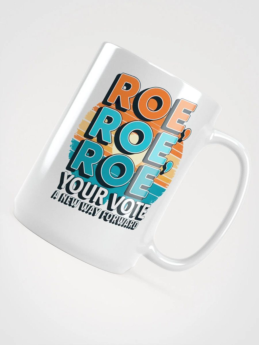 ROE YOUR VOTE Retro Sunset Mug product image (4)