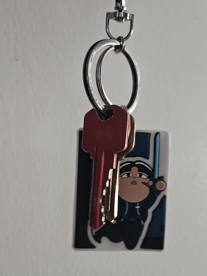 Chibi Capt. Kathy PVC Keychain product image (2)