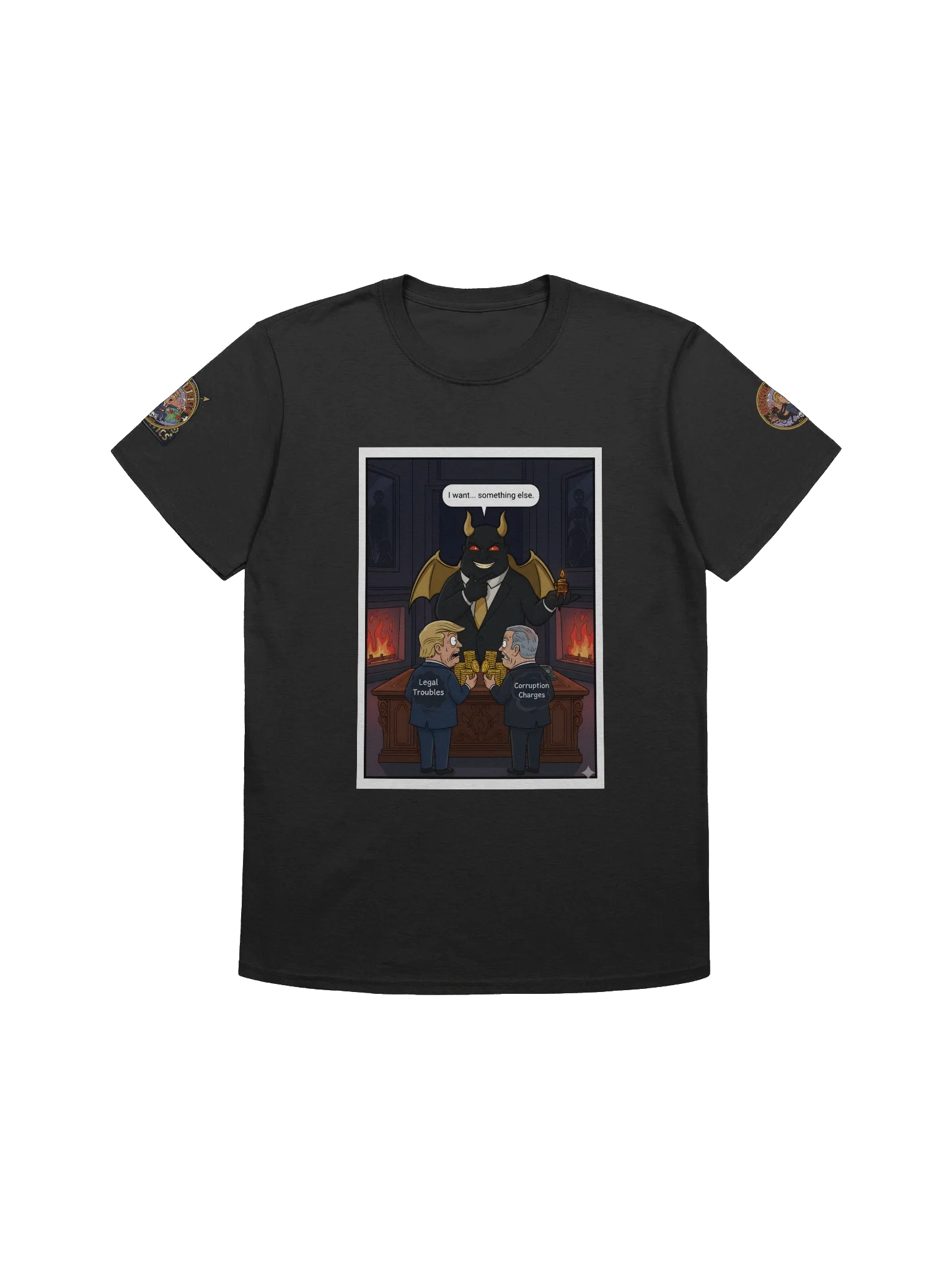 Global Chaos Caricature T-Shirt product image (1)