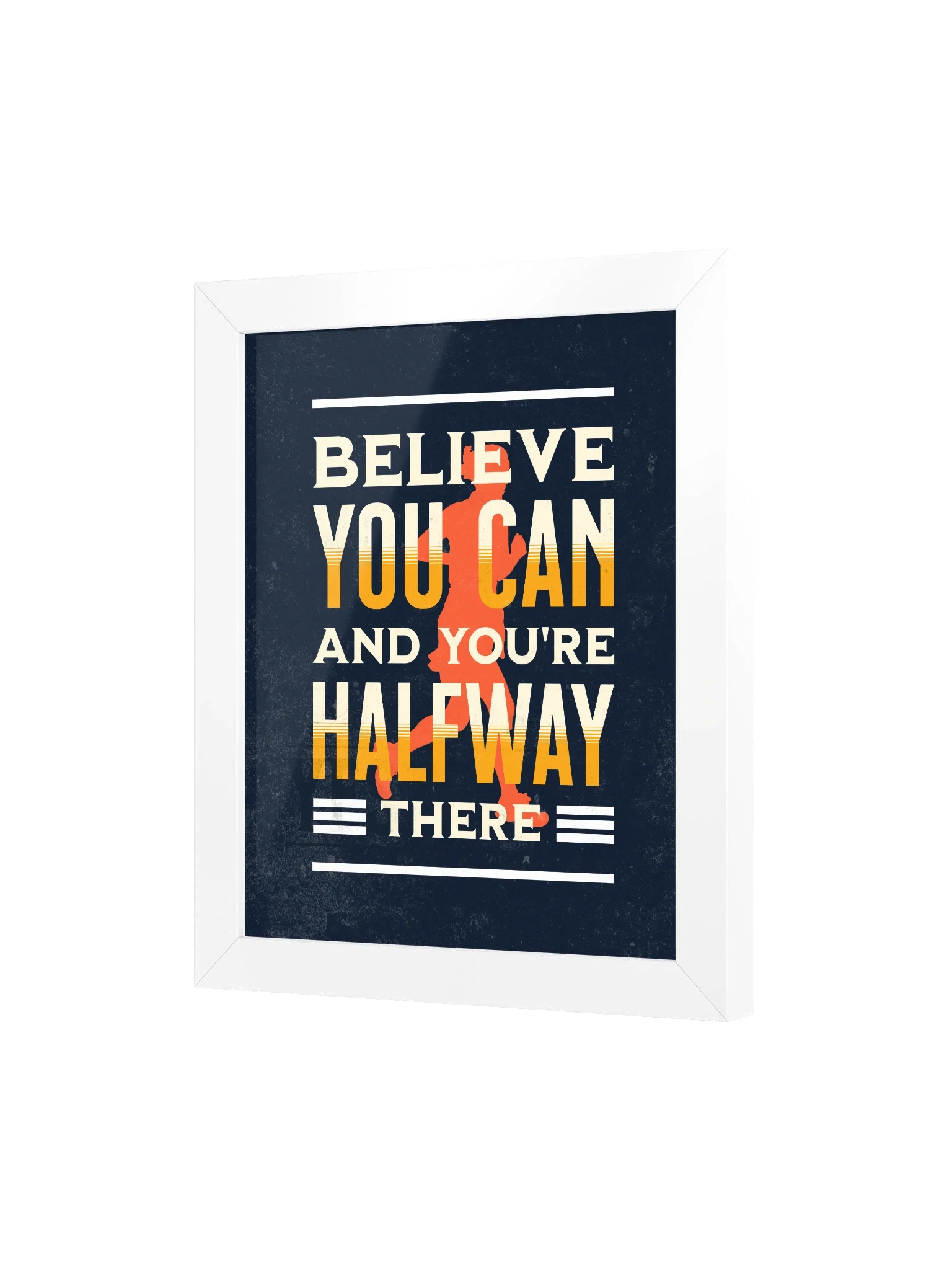 Believe You Can - Inspirational Running Poster product image (11)