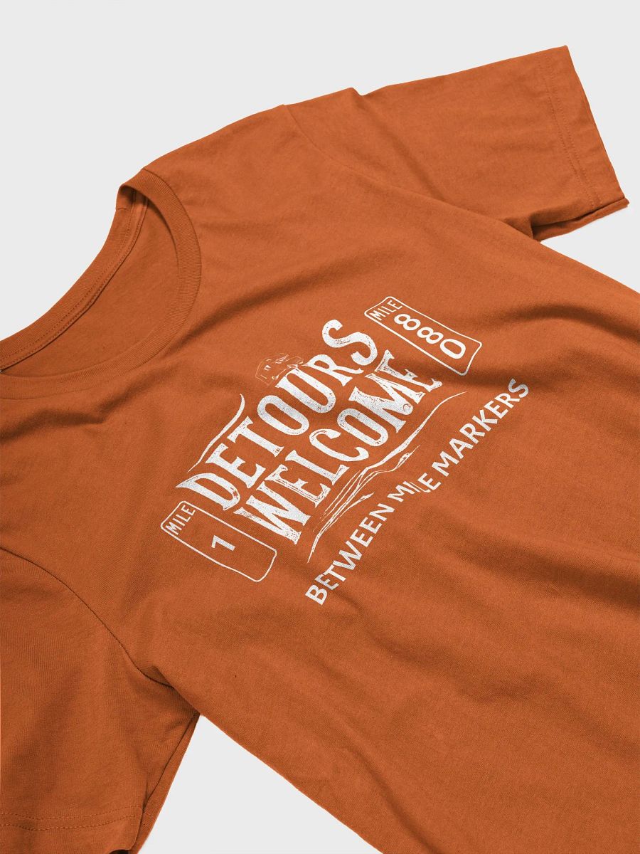 Unisex Short Sleeve Tee - Detours Welcome in White product image (31)