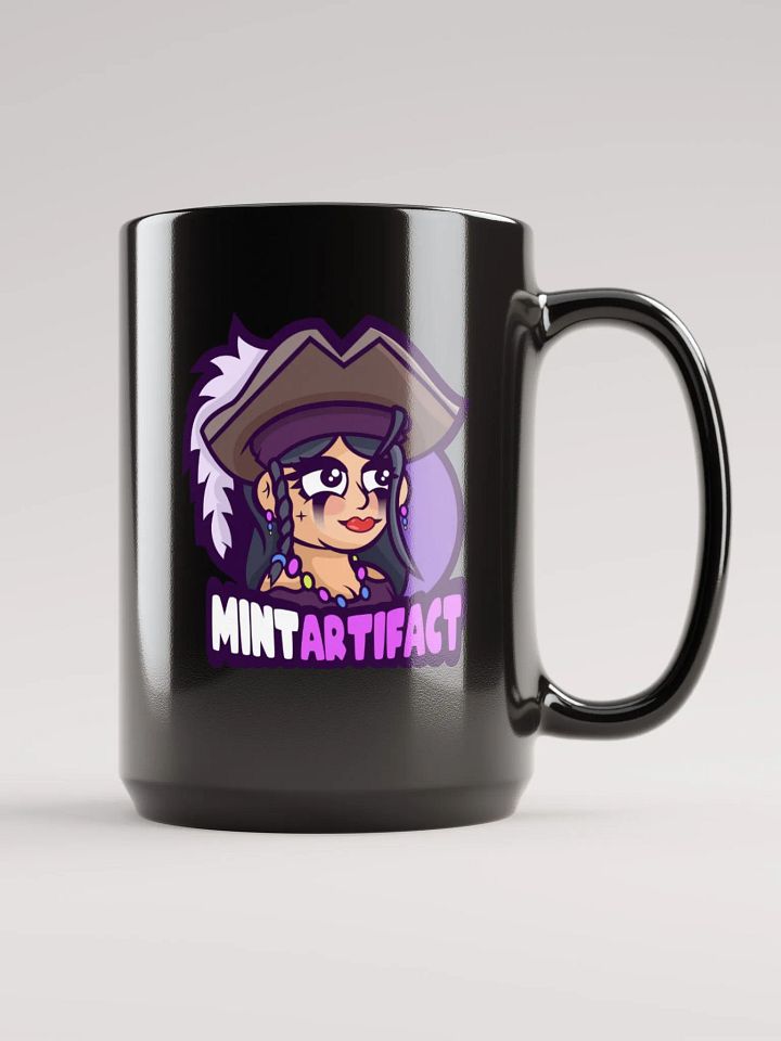 Black MintArtifact Logo Mug product image (1)