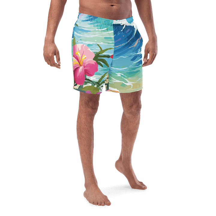 Tropical Paint Swim Trunk product image (1)