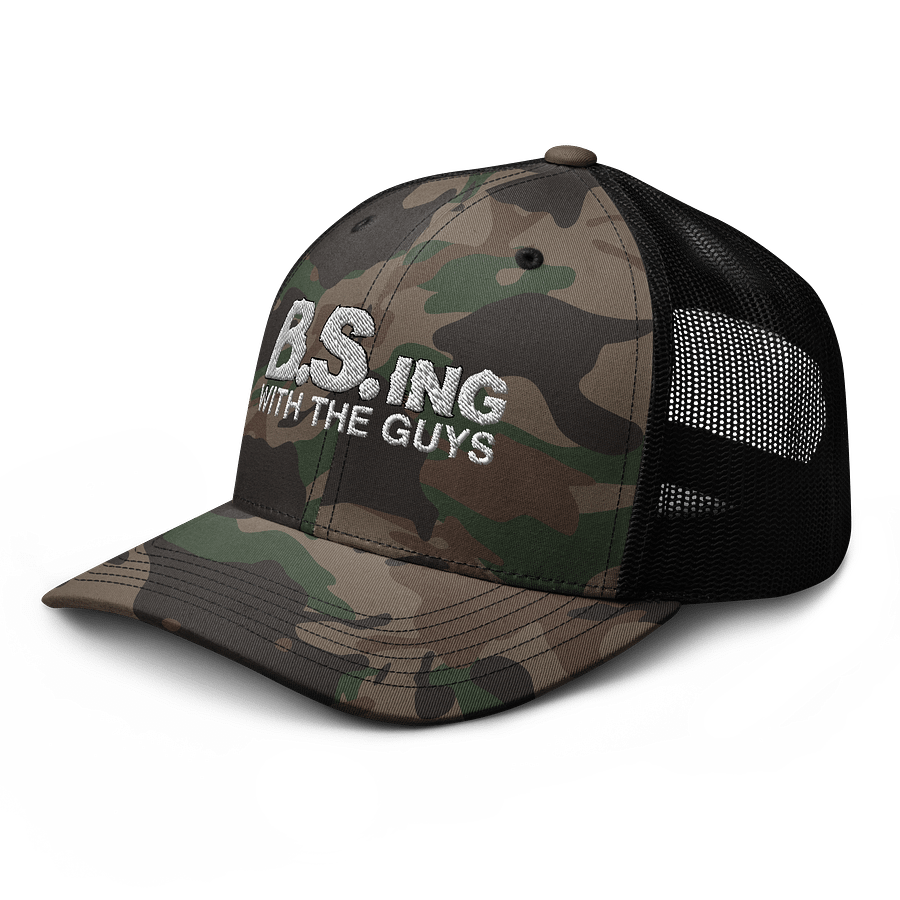 B.S.ing With The Guys Camo hat product image (2)