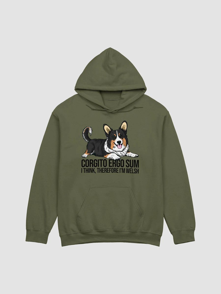 I Herd That Hooded Sweatshirt of a Cardigan Welsh Corgi(Tricolor) | Funny Hoodie for Herding Dog Paw-rents product image (13)