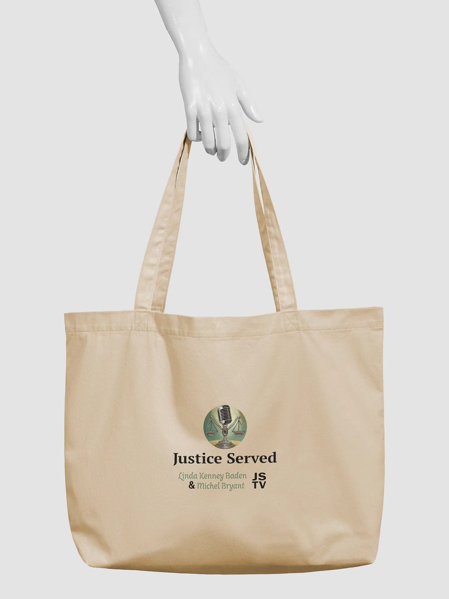 Justice Served TV Tote Bag - Oyster product image (3)
