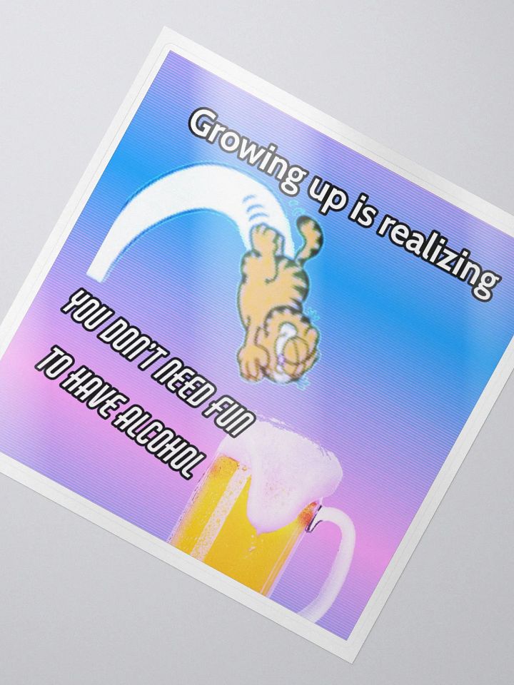Alcohol Sticker product image (2)