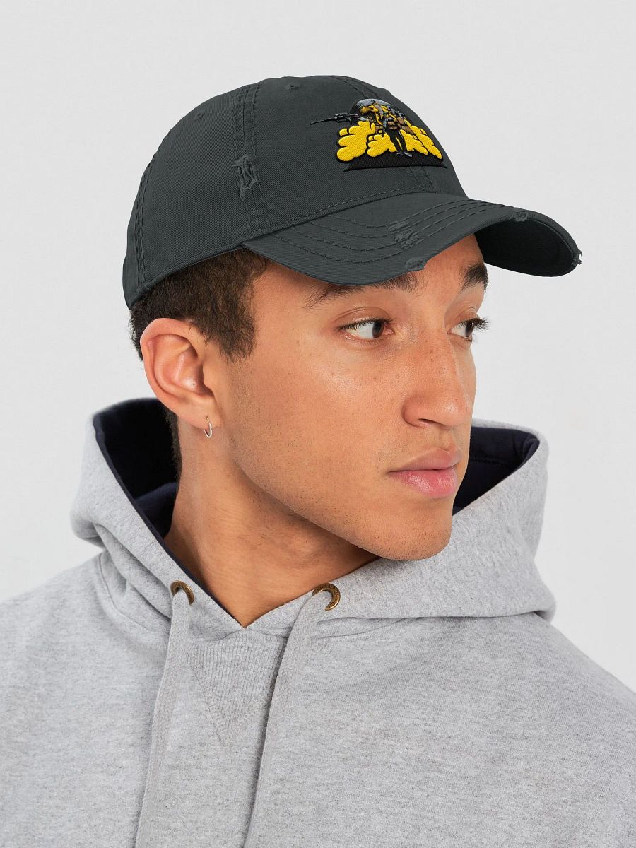 Apocalyptic Death Squad Distressed Dad Hat product image (28)