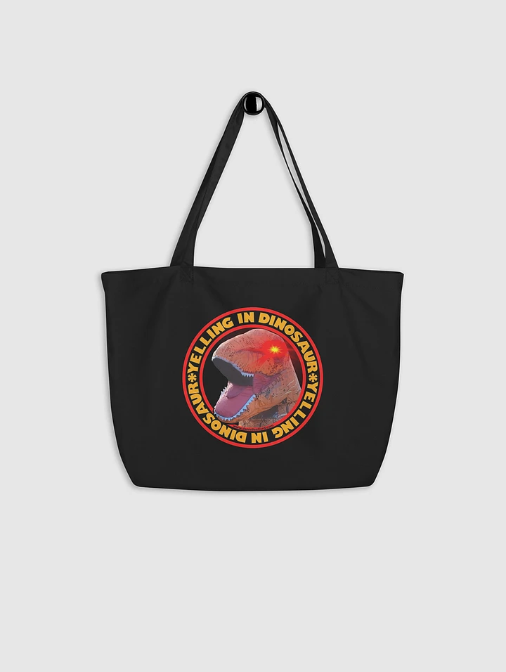 Yelling in Dinosaur Tote Bag product image (2)