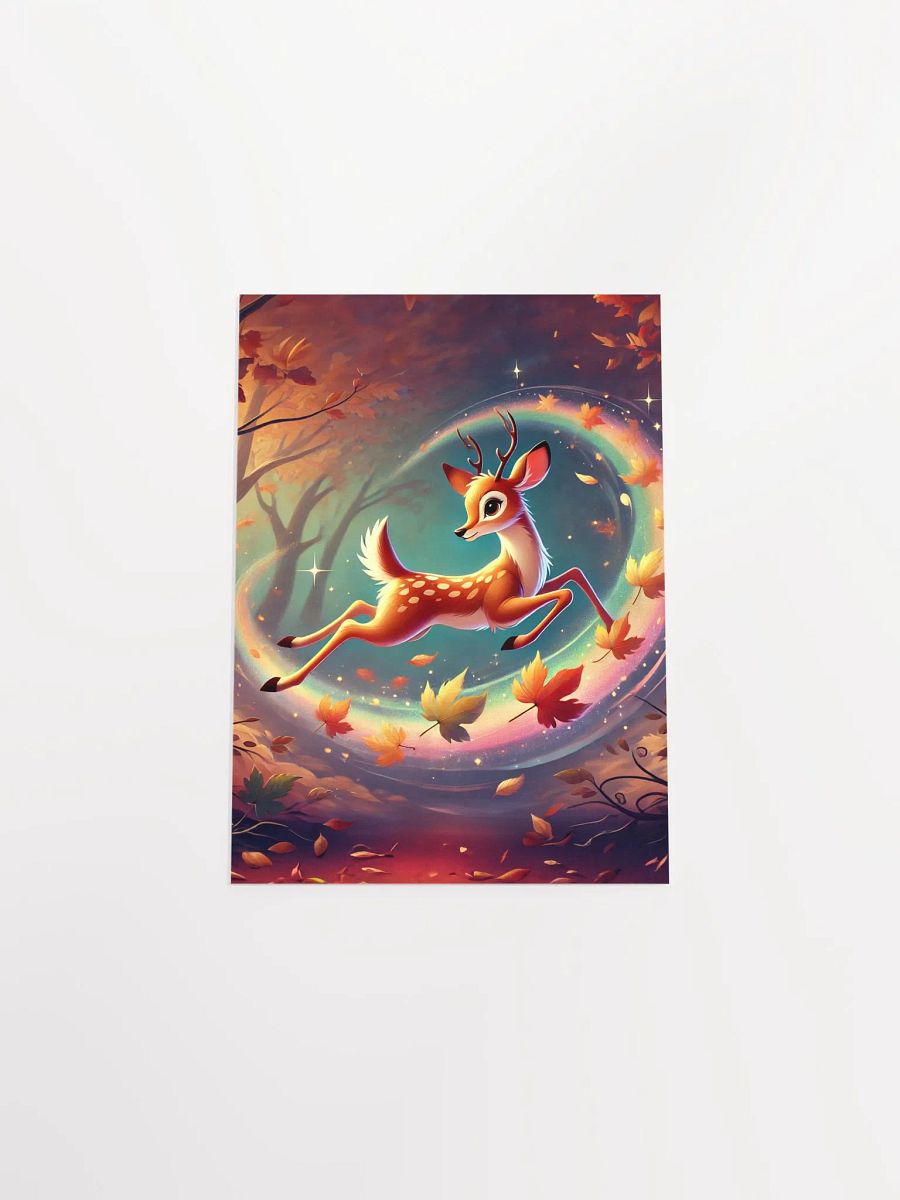 Enchanted Forest Deer Premium Matte Poster product image (25)