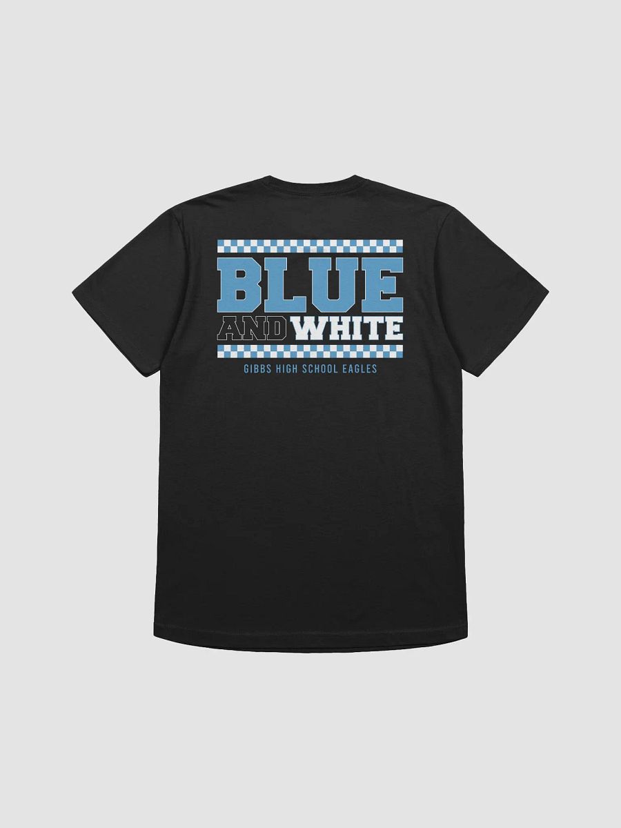 Blue & White Checkered T-Shirt product image (10)