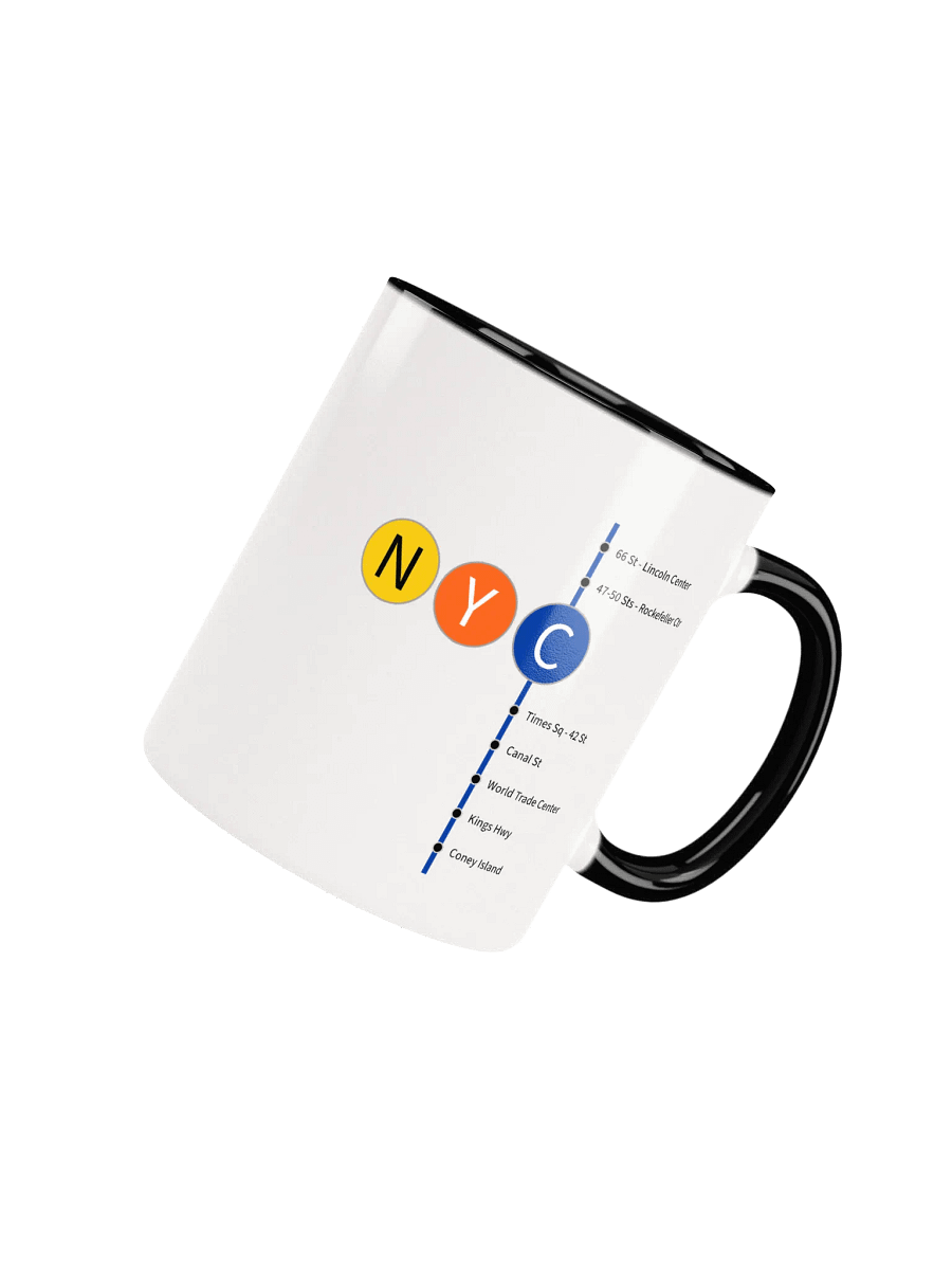 NYC Subway and No Sleep Till Brooklyn Mug product image (7)
