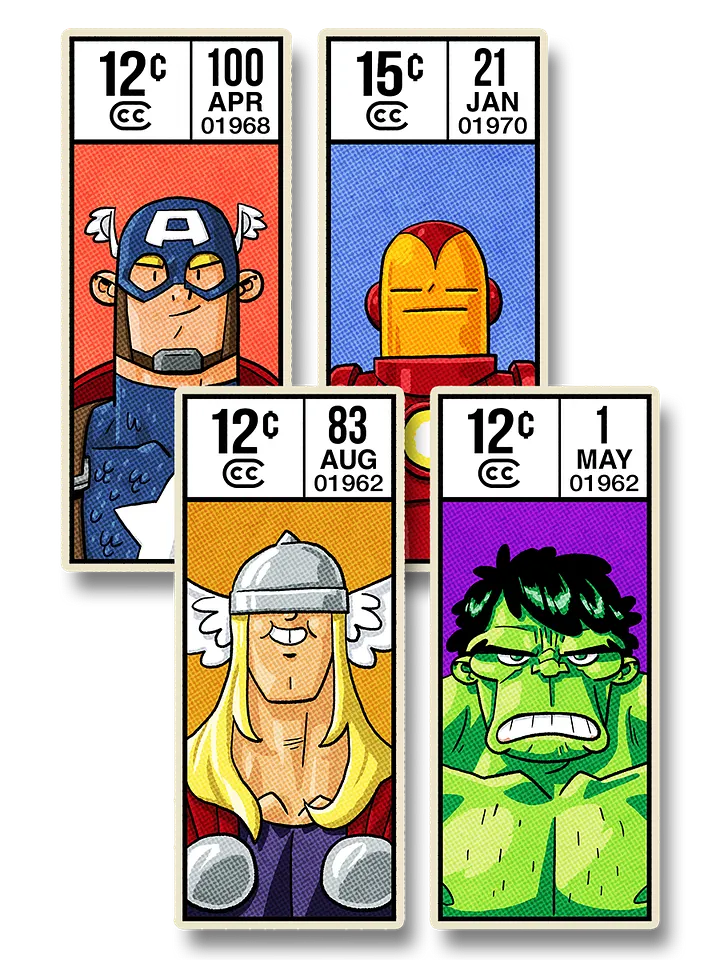 Avengers Sticker Pack product image (1)