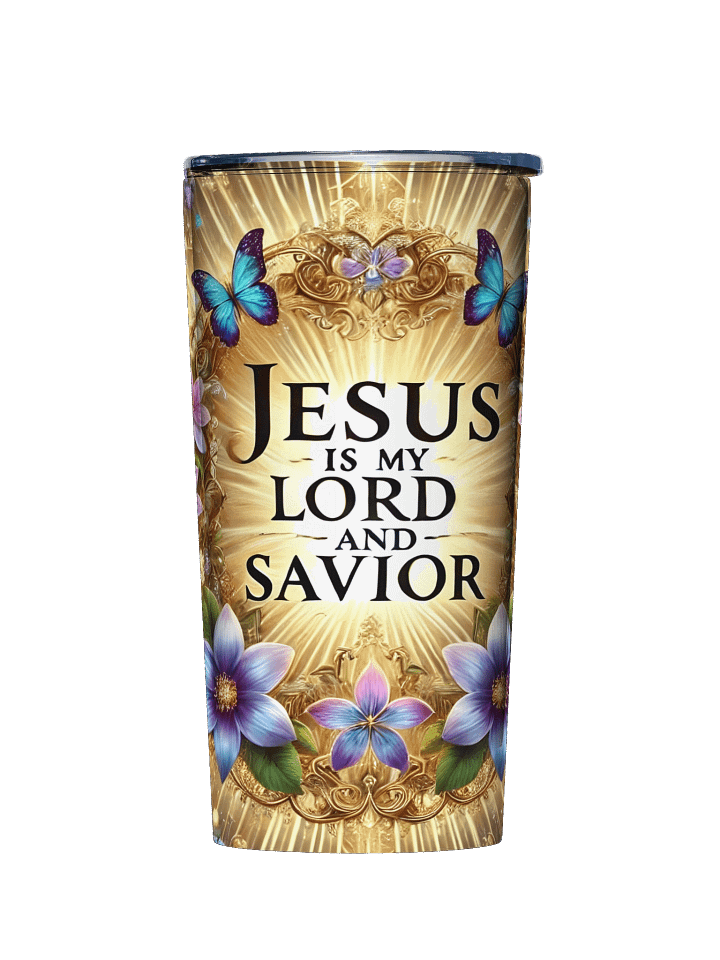 Lift Me Up Lord Jesus Is My Lord And Savior 20oz Stainless Steel Tumbler product image (1)
