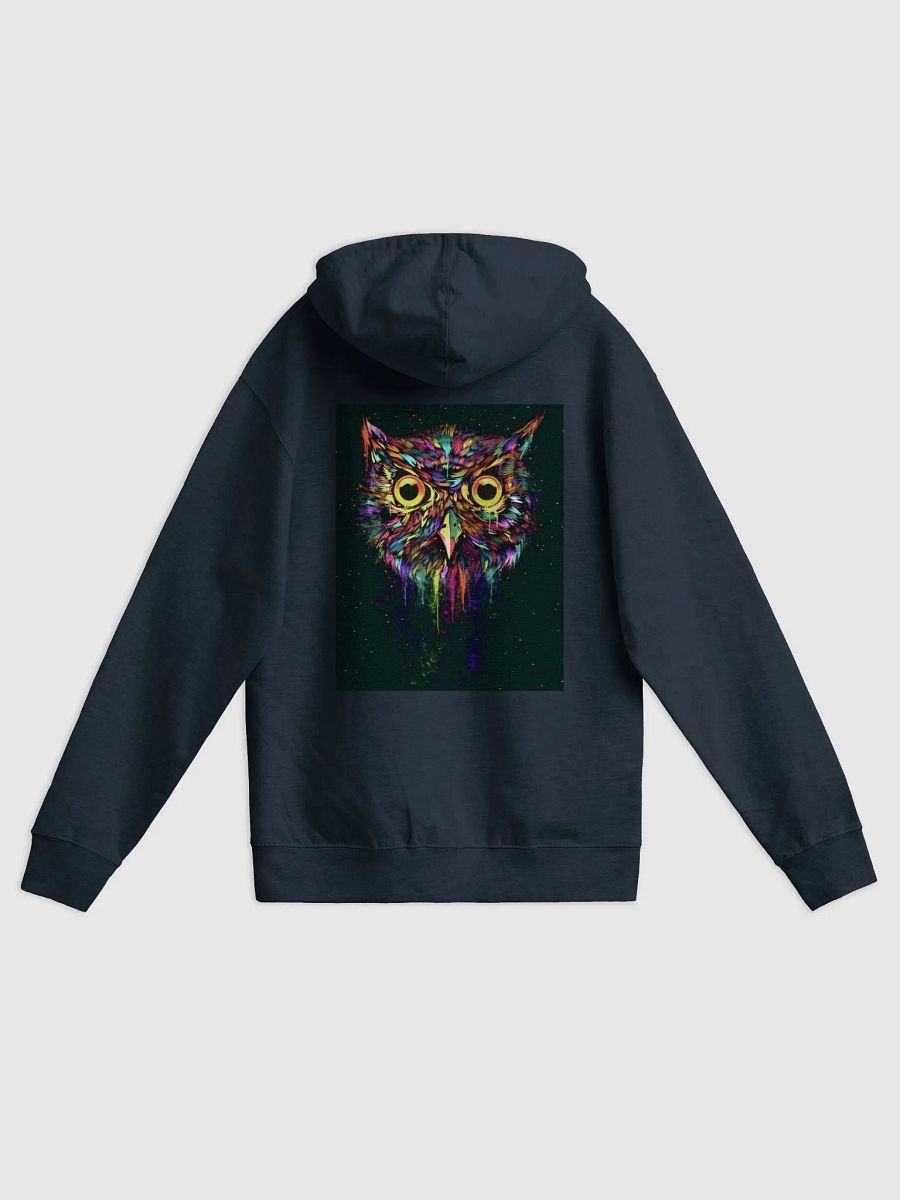 Drippy Owl Zip-Up Hoodie product image (1)