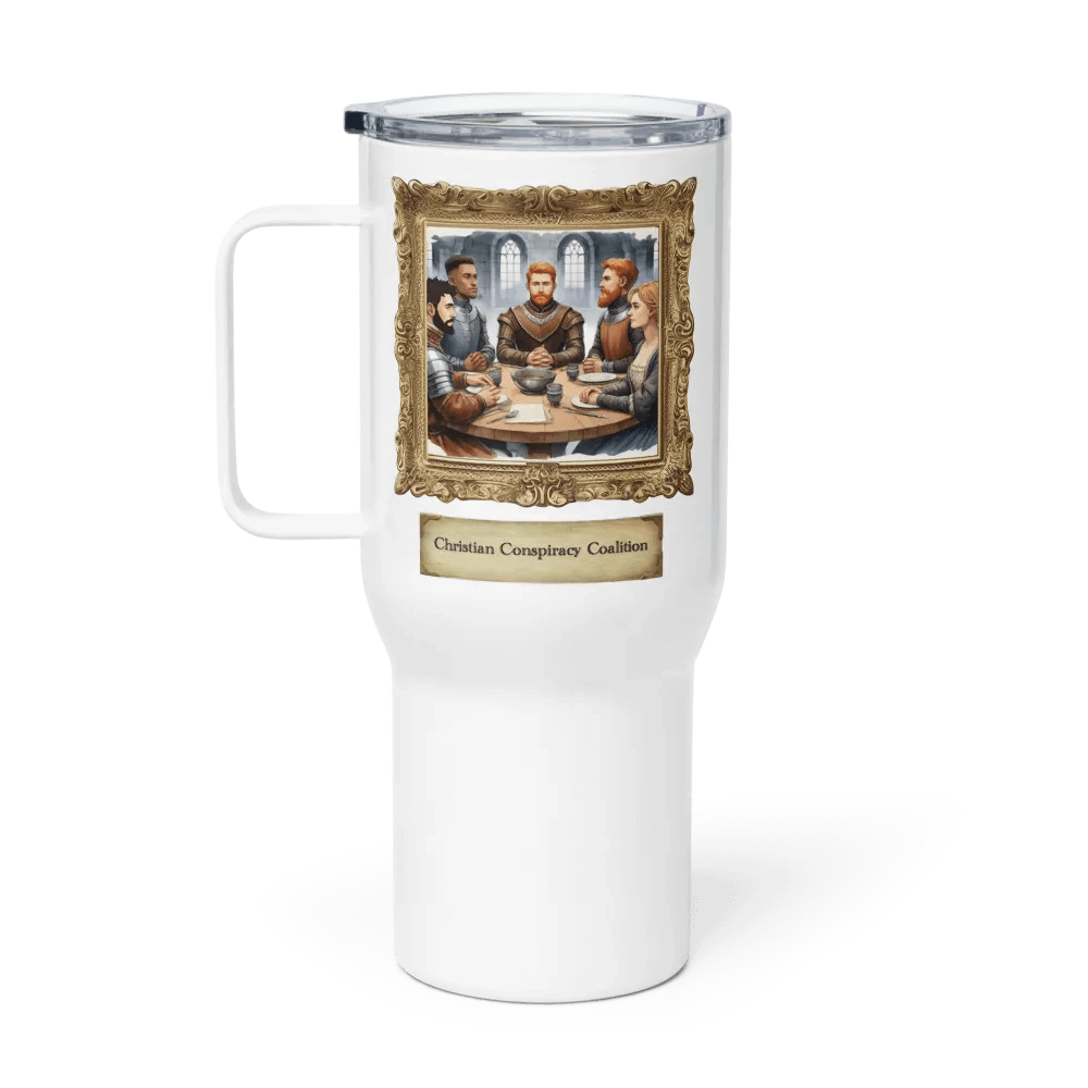 Christian Conspiracy Coalition (Logo) - Travel Mug product image (1)