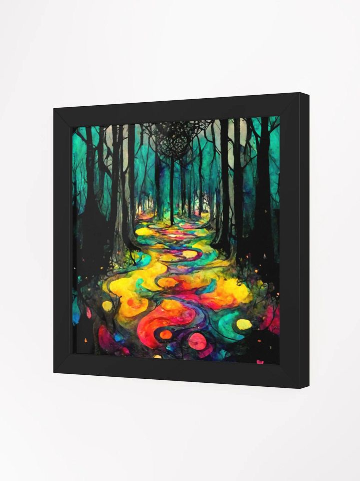 Vibrant Ayous Wood Framed Matte Poster product image (10)