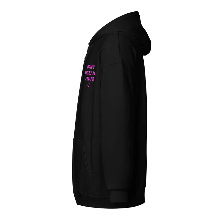 Don't Bully Me Zip Hoodie (Pink) product image (5)