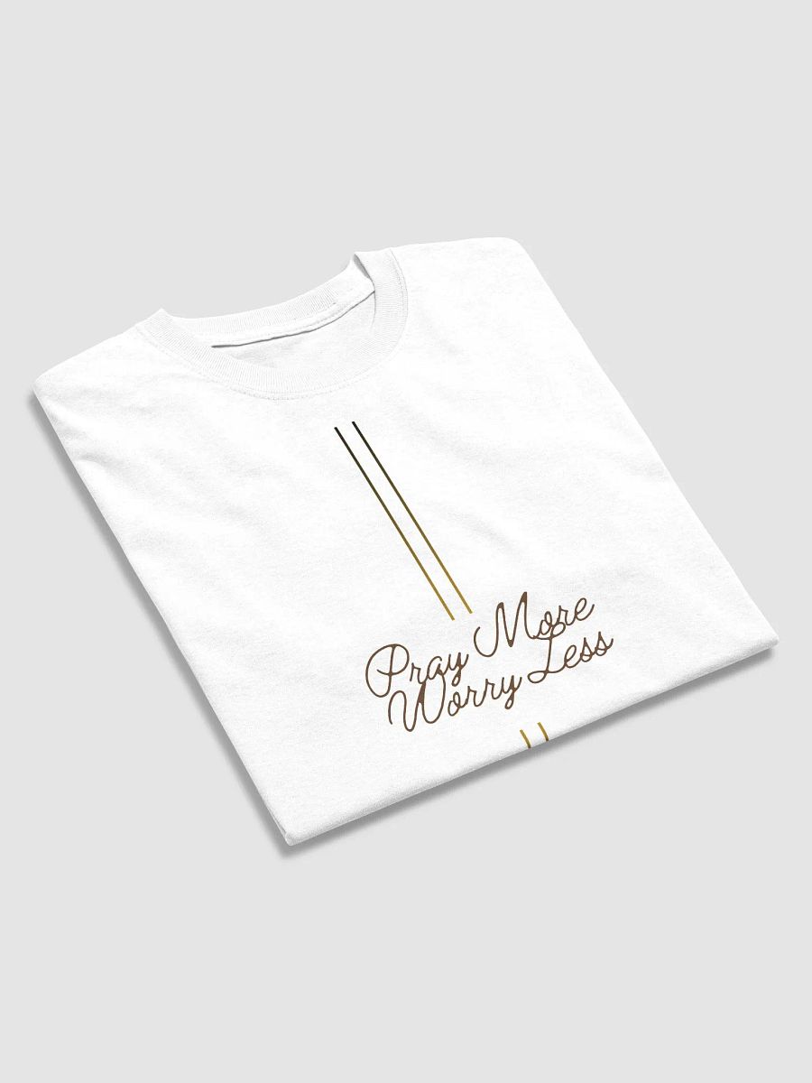 Pray more worry less T-shirt product image (11)