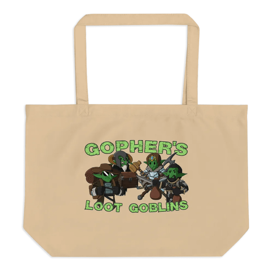 Gopher's Green Loot Goblins Tote product image (1)