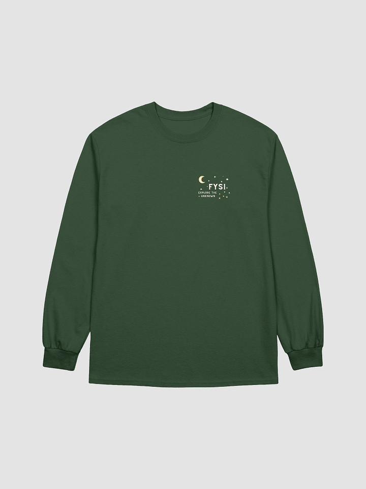 FYSI cotton t-shirt | long Evergreen sleeve