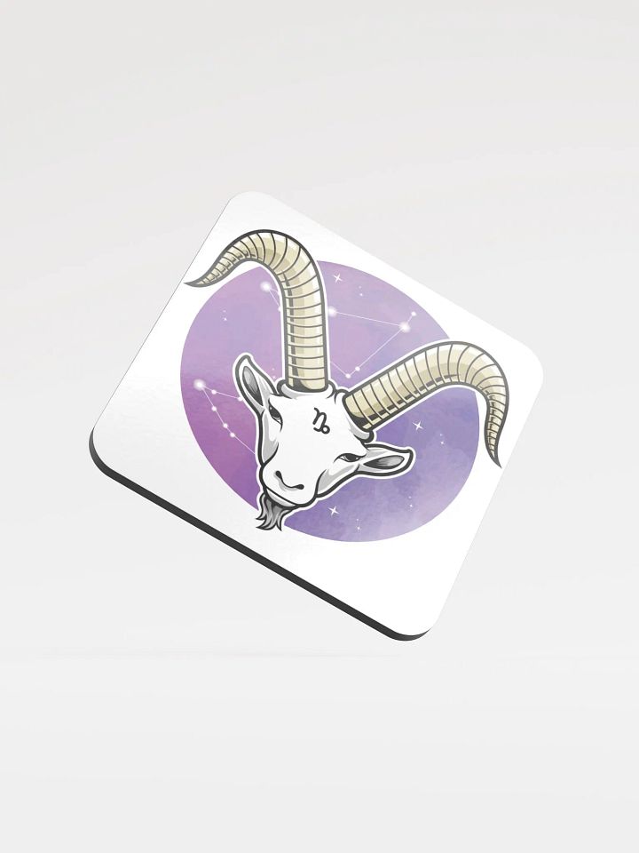 Astrogoat Glossed Capricorn Coaster product image (1)