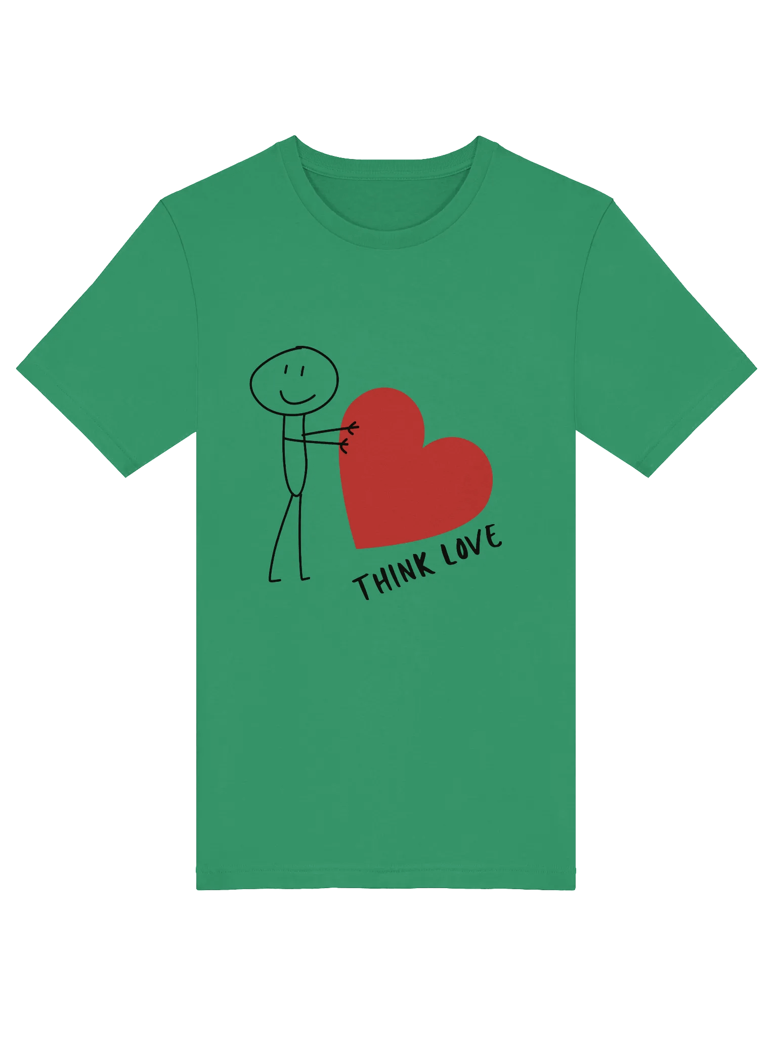 Think Love Supersoft T-Shirt product image (5)