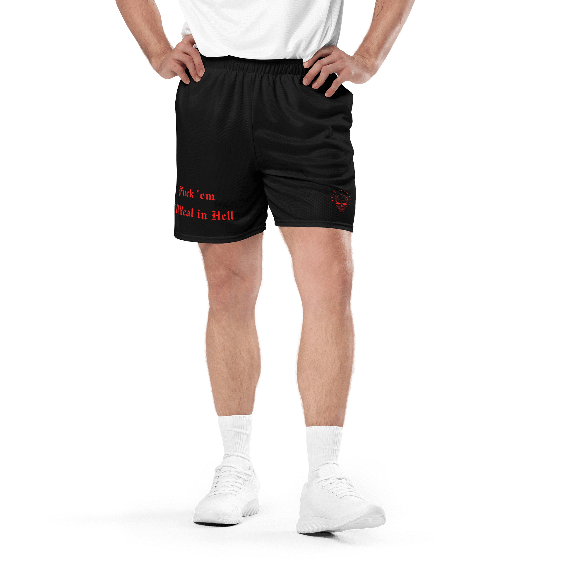 Heal in Hell Gym Shorts product image (3)