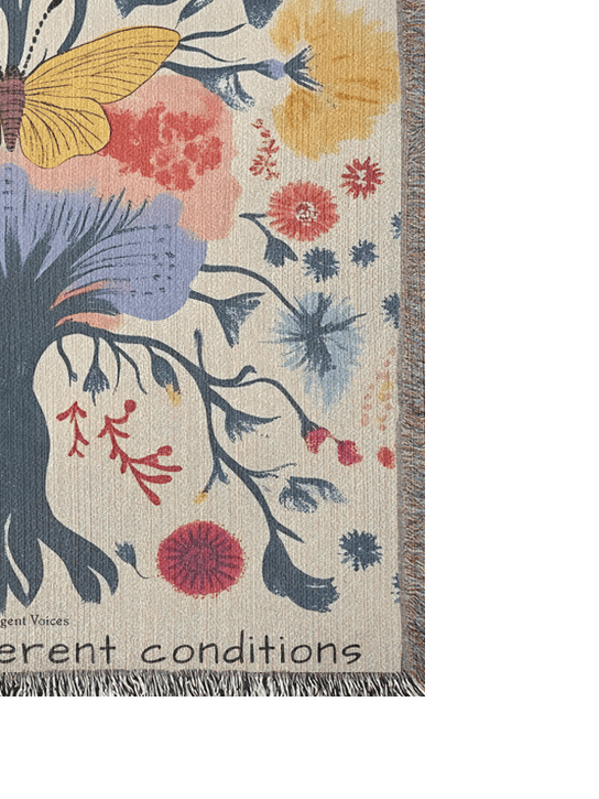 All Thrive In Different Conditions Woven Blanket product image (2)