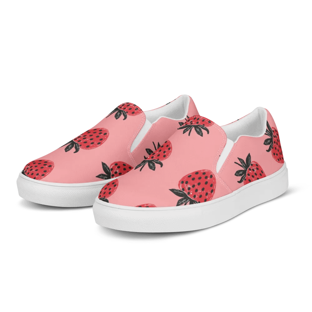 Strawberry Fields Slip-On Canvas Shoes product image (12)