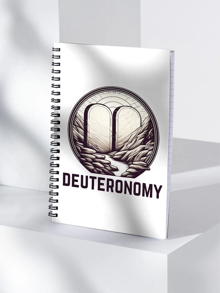 Scripture Couture: Deuteronomy Spiral Notebook product image (1)
