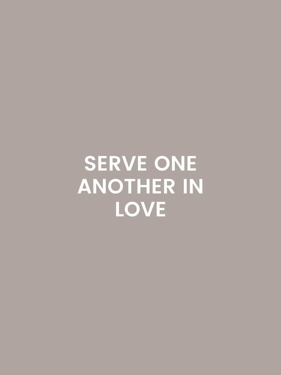 Serve One Another With Love. product image (2)