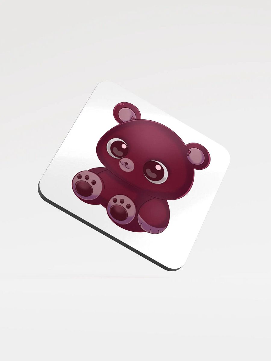 Afro the Bear Cork Coaster product image (1)